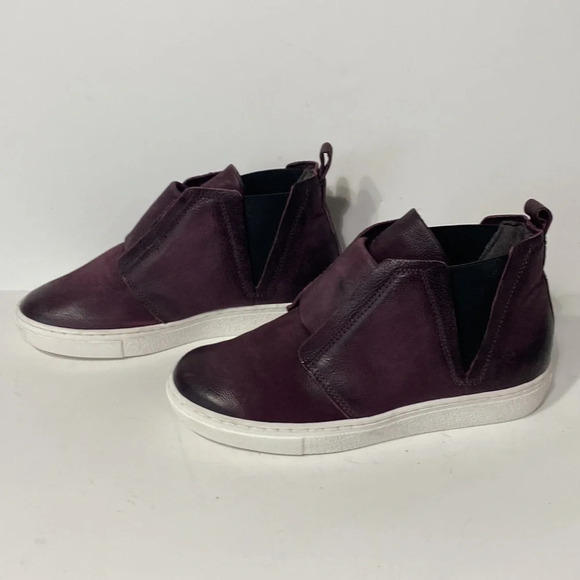 Miz Mooz "NWOB" Laurent Leather Sneakers Size 7 - Picture 4 of 7